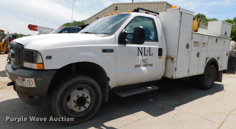 image for item DK8577 2004 Ford F550 Super Duty XL  utility / service truck
