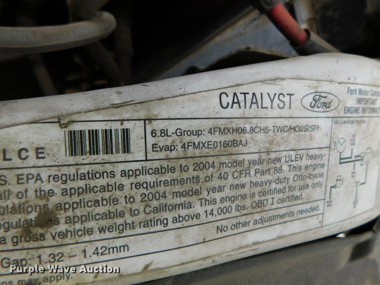 image for item DK8577 2004 Ford F550 Super Duty XL  utility / service truck