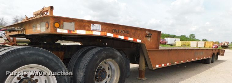 image for item DK8590 2001 Trail Eze DHT8048  drop deck equipment trailer