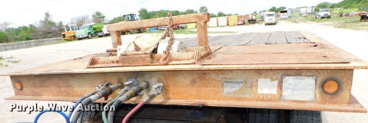 image for item DK8590 2001 Trail Eze DHT8048  drop deck equipment trailer