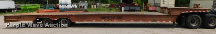 image for item DK8590 2001 Trail Eze DHT8048  drop deck equipment trailer