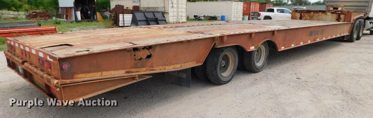 image for item DK8590 2001 Trail Eze DHT8048  drop deck equipment trailer