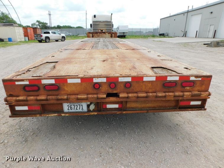 image for item DK8590 2001 Trail Eze DHT8048  drop deck equipment trailer