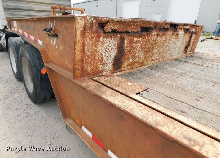image for item DK8590 2001 Trail Eze DHT8048  drop deck equipment trailer