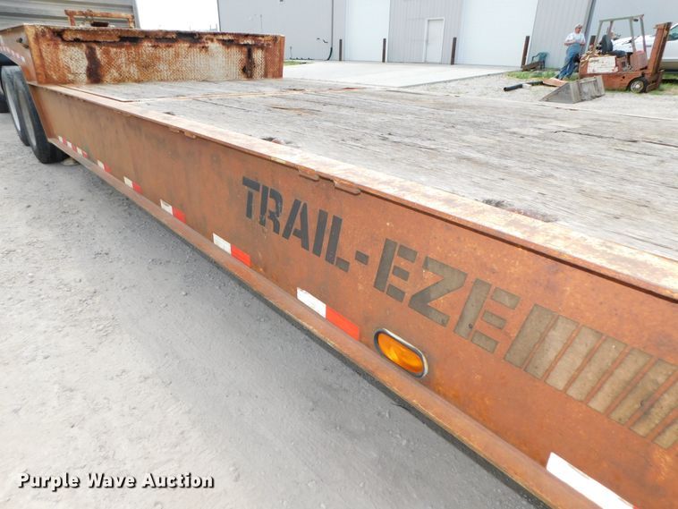 image for item DK8590 2001 Trail Eze DHT8048  drop deck equipment trailer