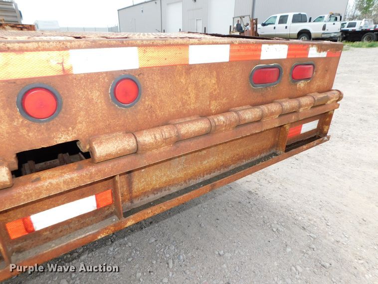 image for item DK8590 2001 Trail Eze DHT8048  drop deck equipment trailer