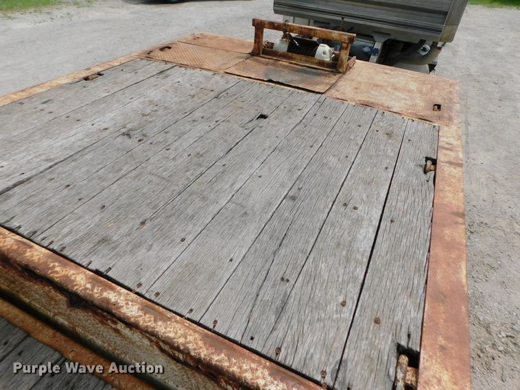 image for item DK8590 2001 Trail Eze DHT8048  drop deck equipment trailer