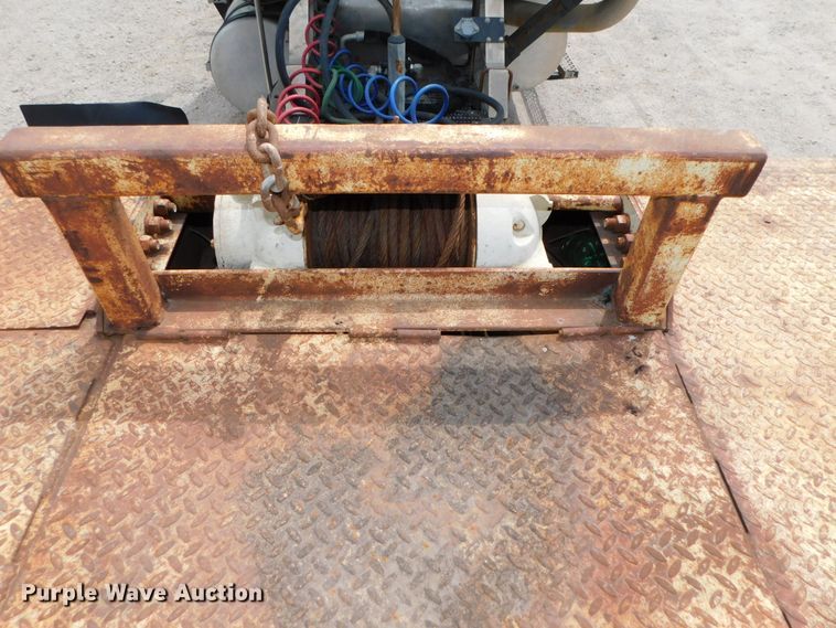 image for item DK8590 2001 Trail Eze DHT8048  drop deck equipment trailer