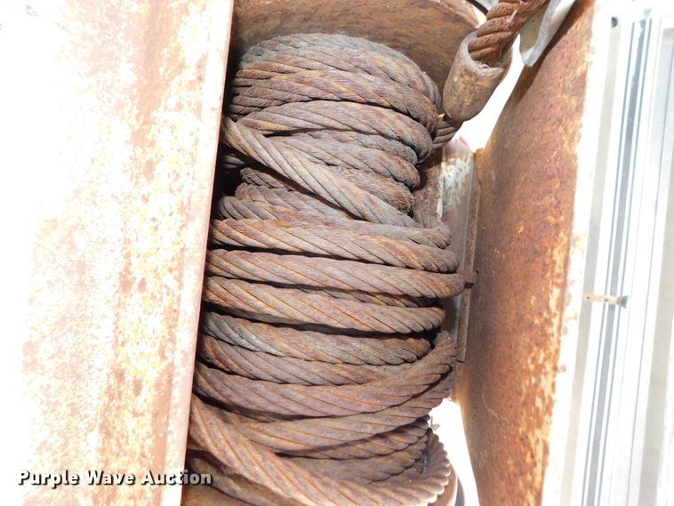 image for item DK8590 2001 Trail Eze DHT8048  drop deck equipment trailer