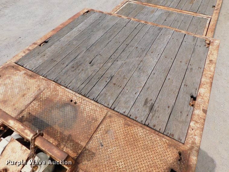 image for item DK8590 2001 Trail Eze DHT8048  drop deck equipment trailer