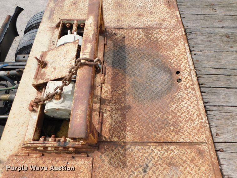 image for item DK8590 2001 Trail Eze DHT8048  drop deck equipment trailer