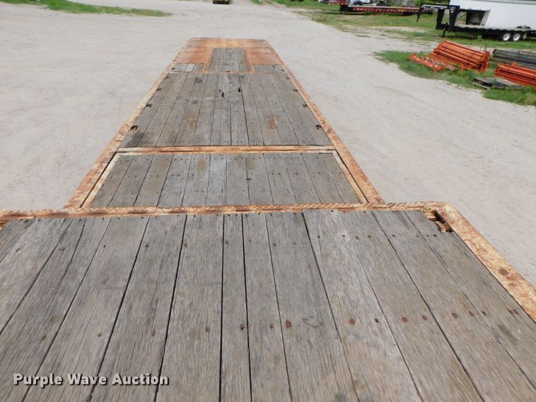 image for item DK8590 2001 Trail Eze DHT8048  drop deck equipment trailer