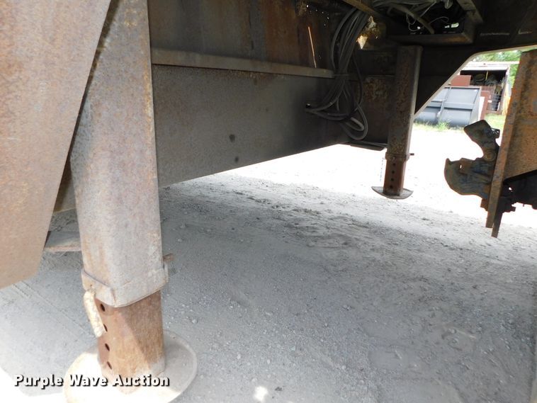 image for item DK8590 2001 Trail Eze DHT8048  drop deck equipment trailer