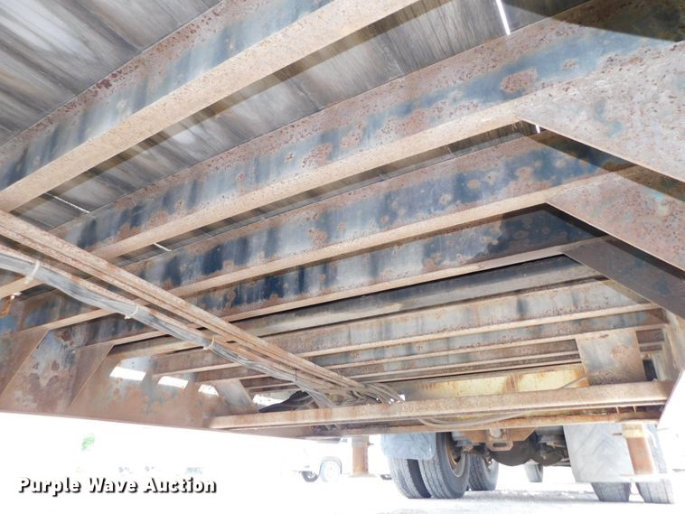 image for item DK8590 2001 Trail Eze DHT8048  drop deck equipment trailer