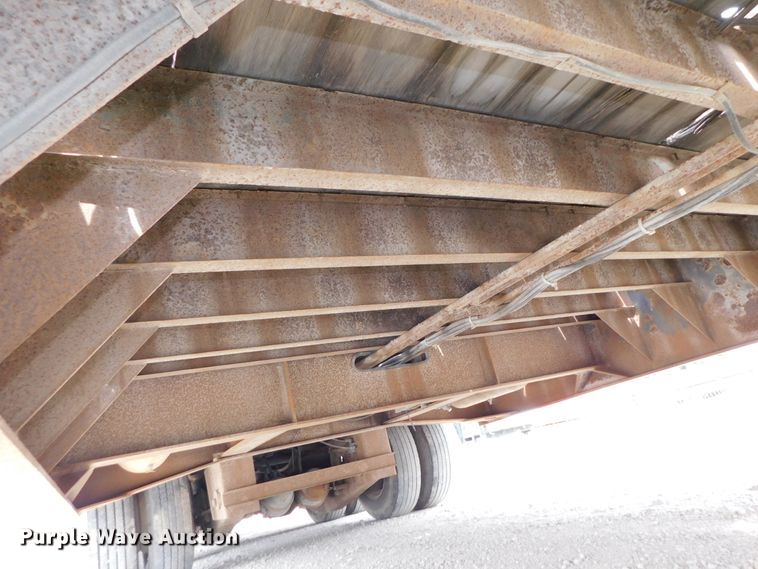 image for item DK8590 2001 Trail Eze DHT8048  drop deck equipment trailer