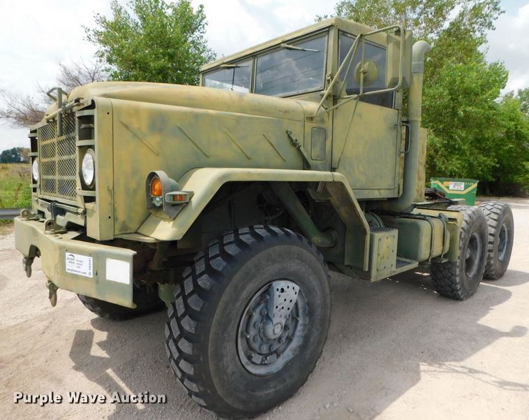 image for item DK8591 1991 BMY Harsco M931A2  semi truck