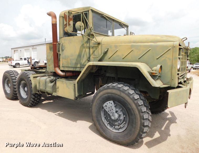 image for item DK8591 1991 BMY Harsco M931A2  semi truck