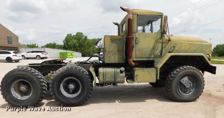 image for item DK8591 1991 BMY Harsco M931A2  semi truck