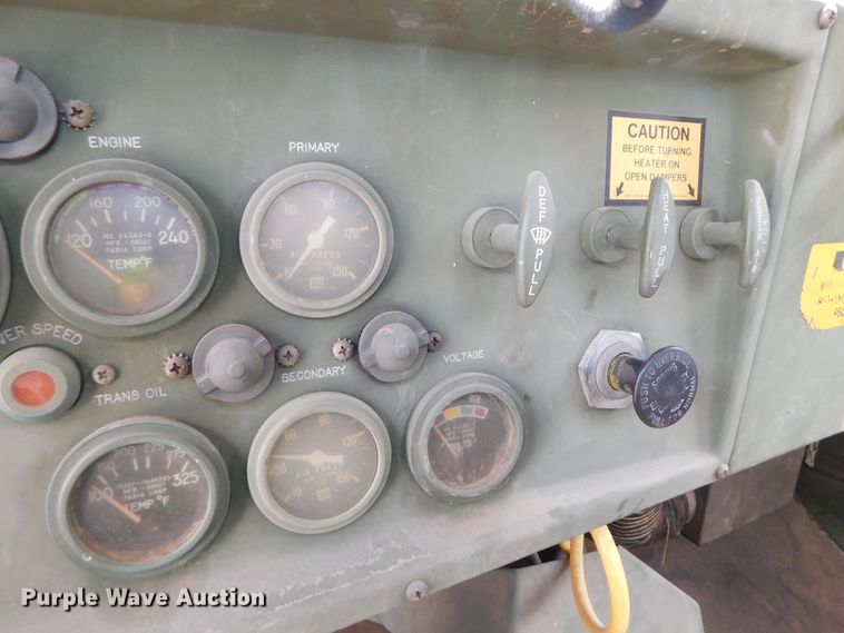 image for item DK8591 1991 BMY Harsco M931A2  semi truck