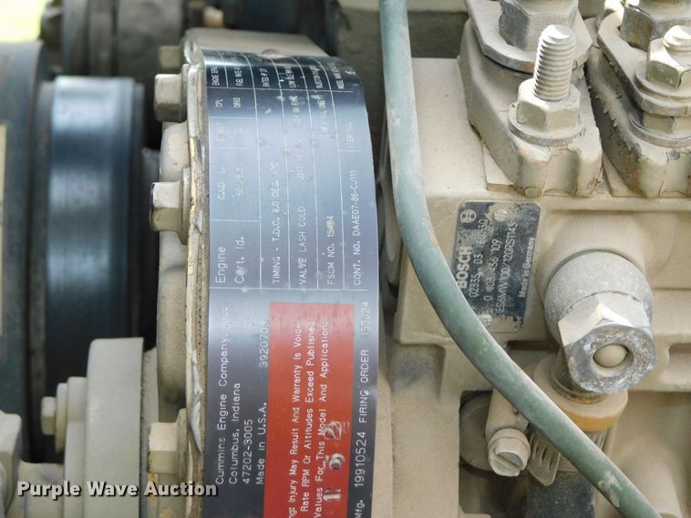 image for item DK8591 1991 BMY Harsco M931A2  semi truck