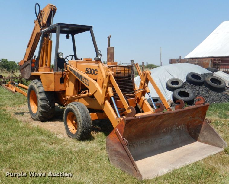 image for item DL0075 1980 Case 580C  backhoe
