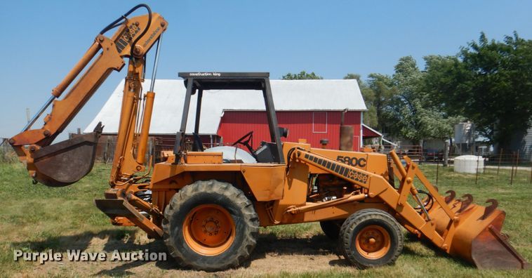image for item DL0075 1980 Case 580C  backhoe