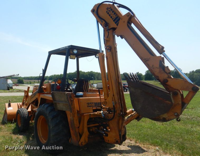 image for item DL0075 1980 Case 580C  backhoe