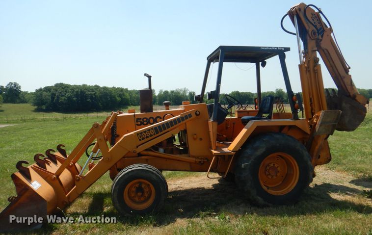 image for item DL0075 1980 Case 580C  backhoe