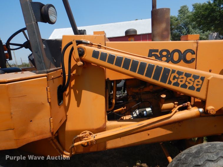image for item DL0075 1980 Case 580C  backhoe