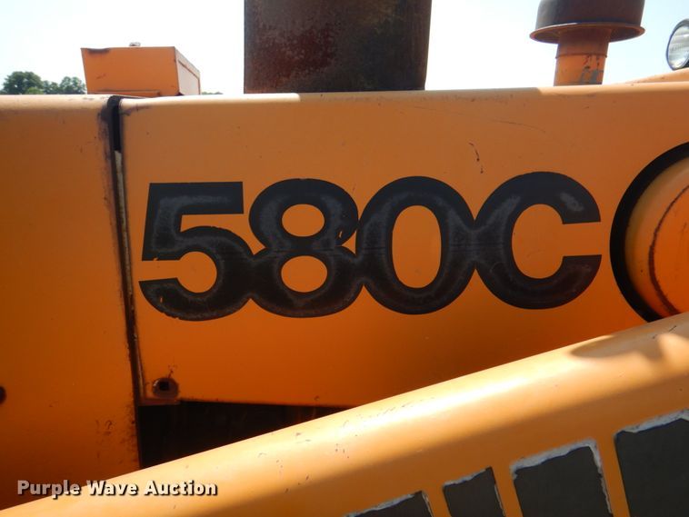 image for item DL0075 1980 Case 580C  backhoe