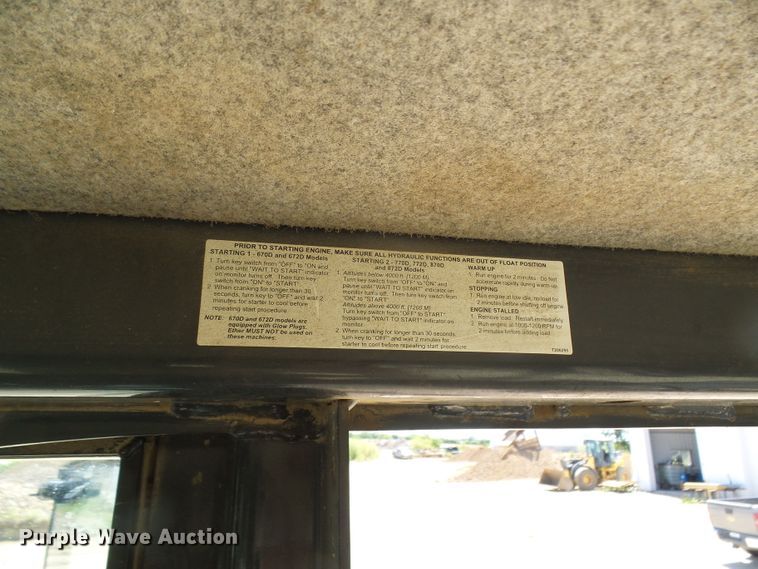 image for item DL0995 2008 John Deere 770D  motor grader