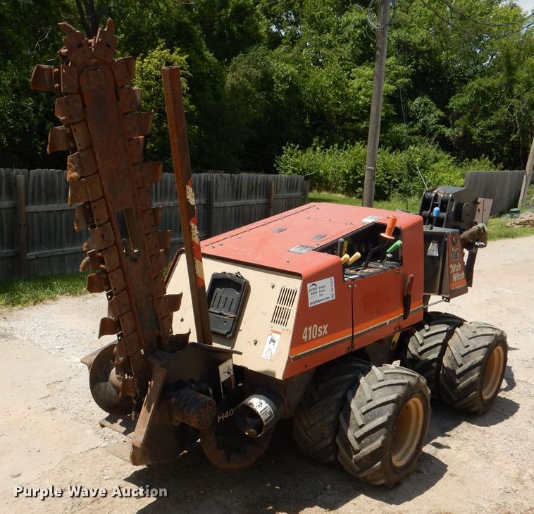 image for item DL3321 2008 Ditch Witch 410SX  trencher