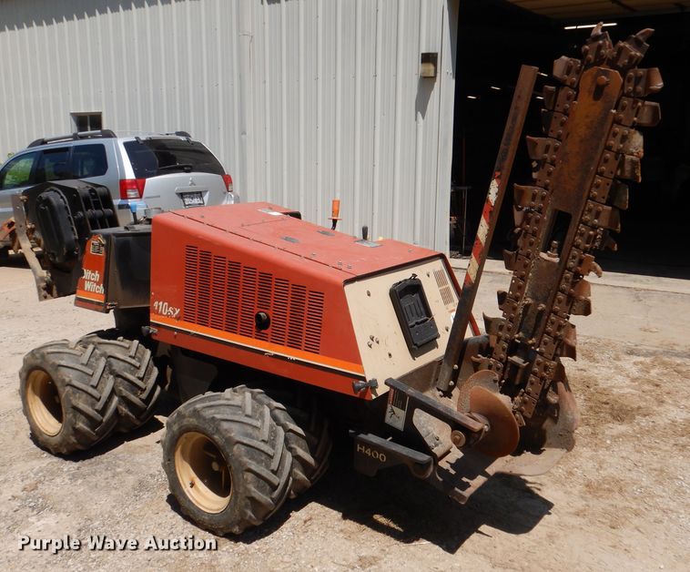 image for item DL3321 2008 Ditch Witch 410SX  trencher