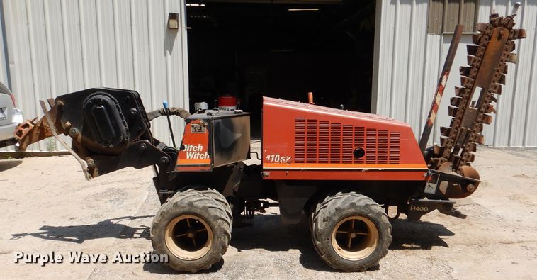 image for item DL3321 2008 Ditch Witch 410SX  trencher