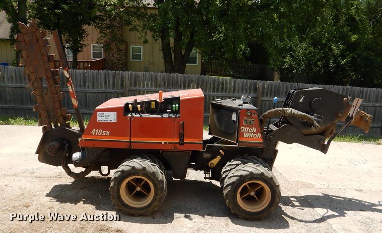 image for item DL3321 2008 Ditch Witch 410SX  trencher