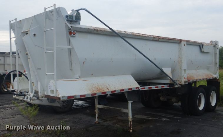 image for item DL4983 1996 Western Construction  end dump trailer