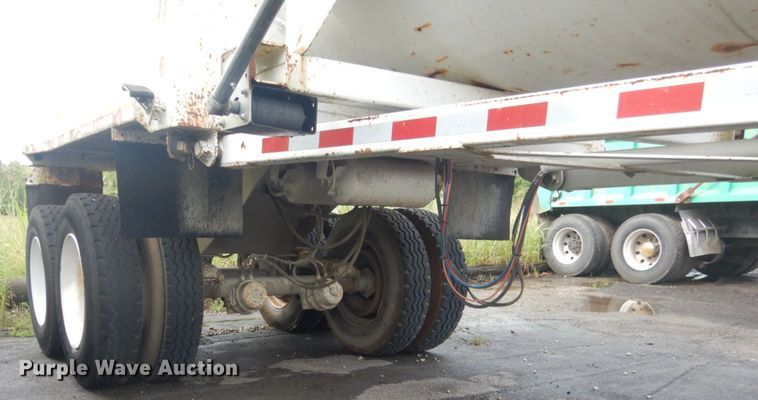 image for item DL4983 1996 Western Construction  end dump trailer