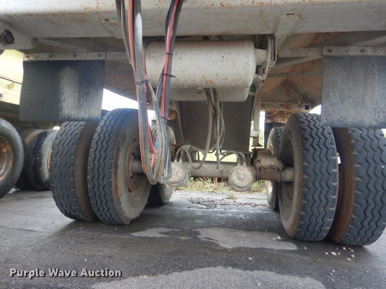 image for item DL4983 1996 Western Construction  end dump trailer