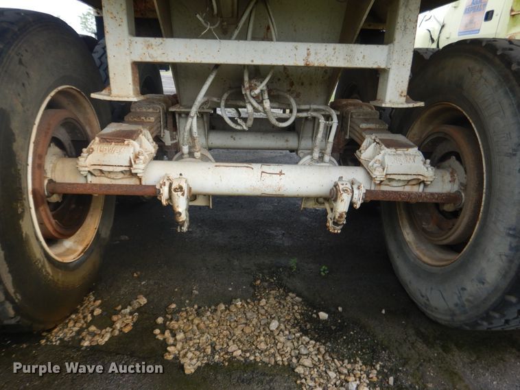 image for item DL4983 1996 Western Construction  end dump trailer