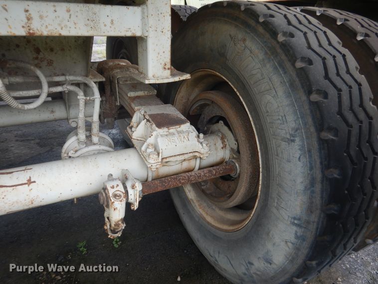 image for item DL4983 1996 Western Construction  end dump trailer