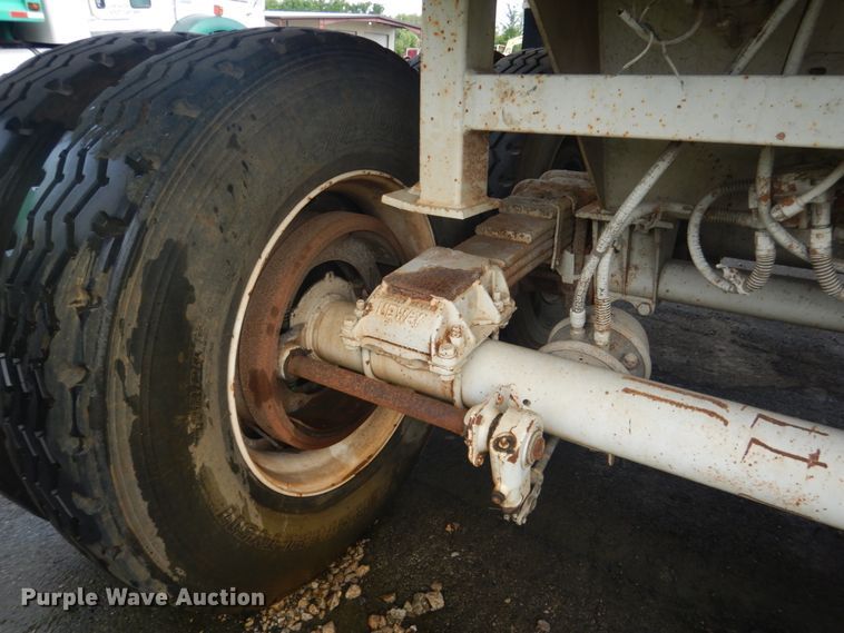 image for item DL4983 1996 Western Construction  end dump trailer