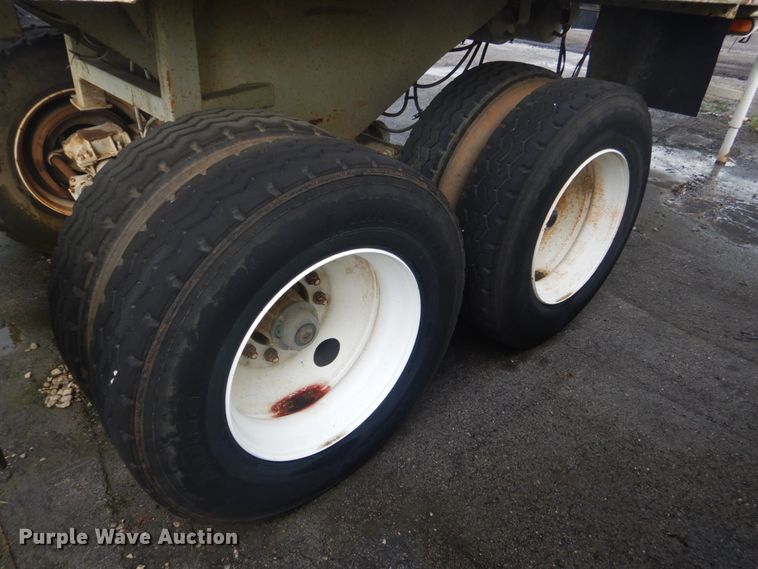 image for item DL4983 1996 Western Construction  end dump trailer