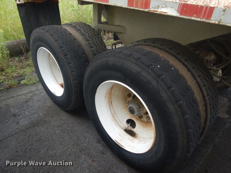 image for item DL4983 1996 Western Construction  end dump trailer