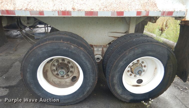 image for item DL4983 1996 Western Construction  end dump trailer