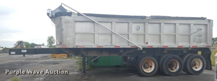 image for item DL4984 2007 Montone Trailers LLC AD24485448  end dump trailer