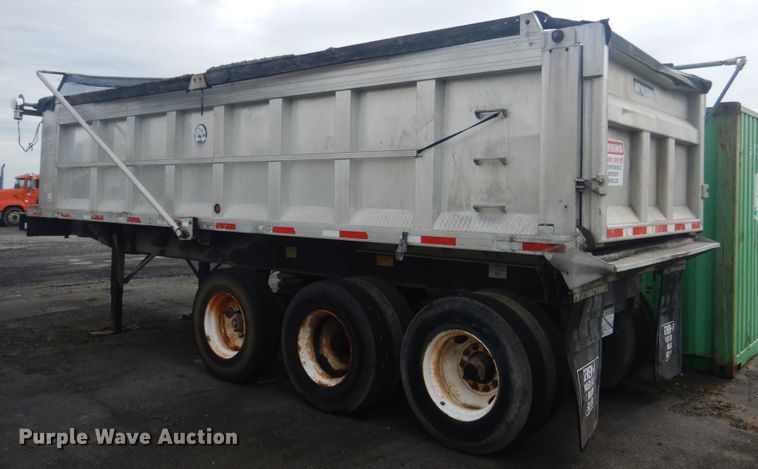 image for item DL4984 2007 Montone Trailers LLC AD24485448  end dump trailer