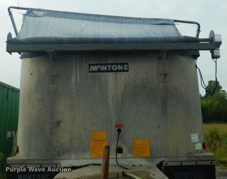 image for item DL4984 2007 Montone Trailers LLC AD24485448  end dump trailer