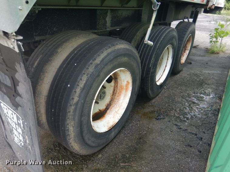 image for item DL4984 2007 Montone Trailers LLC AD24485448  end dump trailer