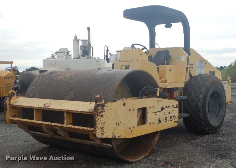 image for item DL4987 2008 Sakai America Inc SV505D  single drum vibratory roller