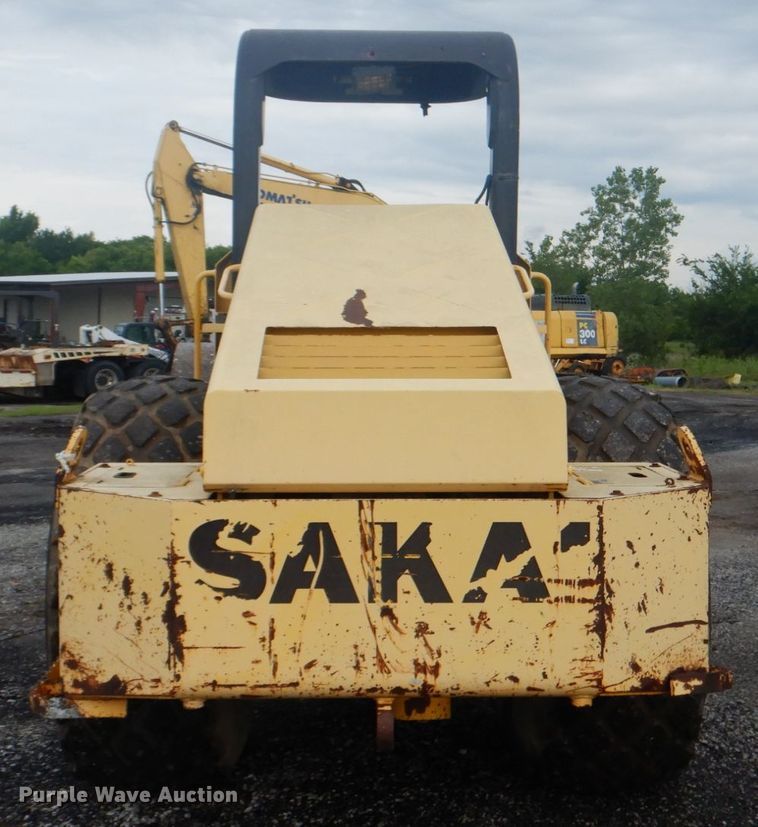 image for item DL4987 2008 Sakai America Inc SV505D  single drum vibratory roller